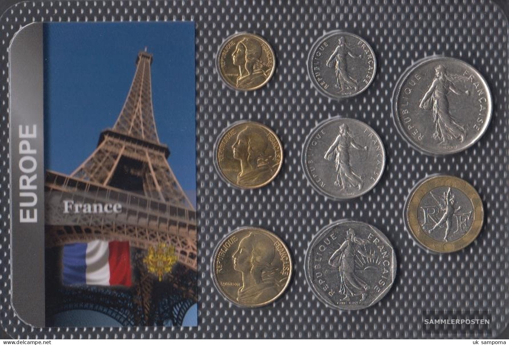 France Extremely Fine Kursmünzen Extremely Fine From 1960 5 Centimes Until 10 Francs - Andere & Zonder Classificatie