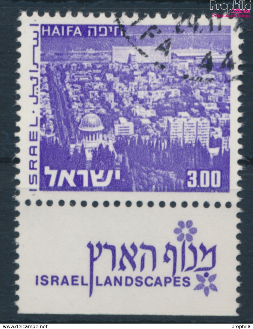 Israel 537y I Mit Tab Gestempelt 1971 Landschaften (10252269 - Usados (con Tab)