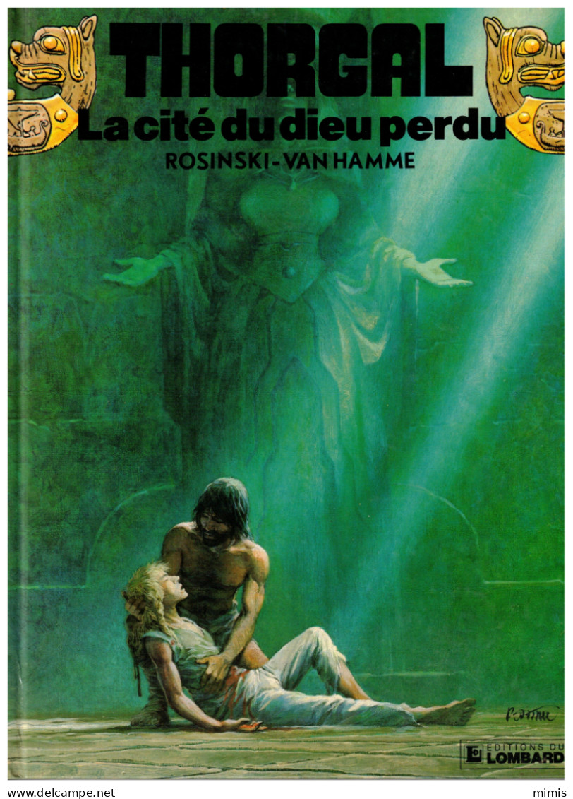 THORGAL  "La Cité Du Dieu Perdu"  N° 12  E.O. 10/1987 - Thorgal