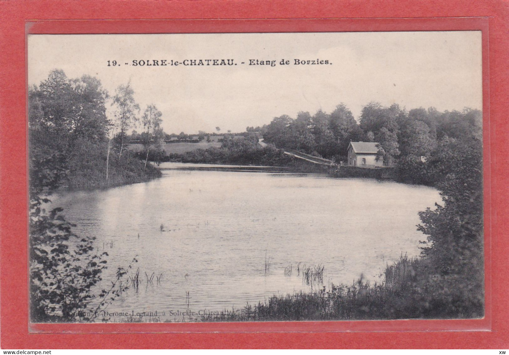 SOLRE-LE-CHATEAU - 59 - Etang De Borzies - A 2523 - Solre Le Chateau