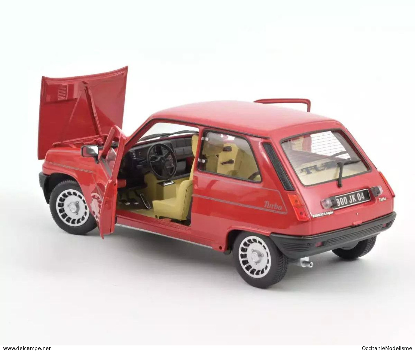 Norev - RENAULT 5 ALPINE TURBO 1983 Rouge Réf. 185243 Neuf NBO 1/18 - Norev