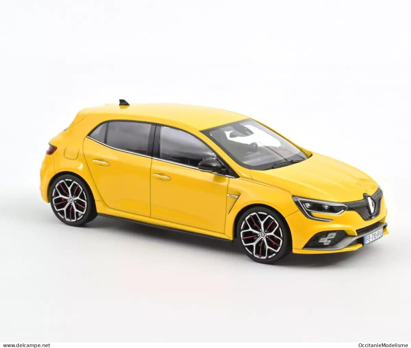 Norev - RENAULT MEGANE R.S. RS Trophy 2019 Jaune Réf. 185393 Neuf NBO 1/18 - Norev