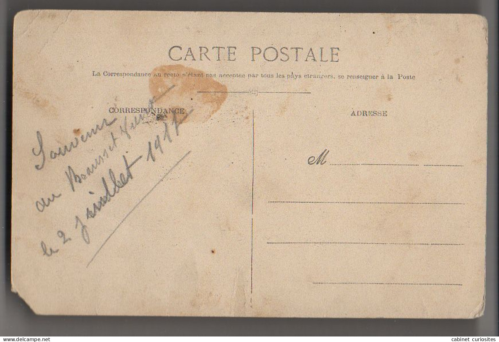 LE BEAUSSET (83 Var) - 1917 - L'absoute à L'ancien Cimetière De ND De Beausset Vieux - Animée - Le Beausset