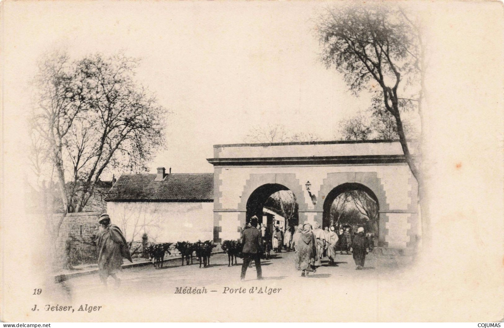 ALGERIE _S23618_ Médéah - Porte D'Alger - Médéa