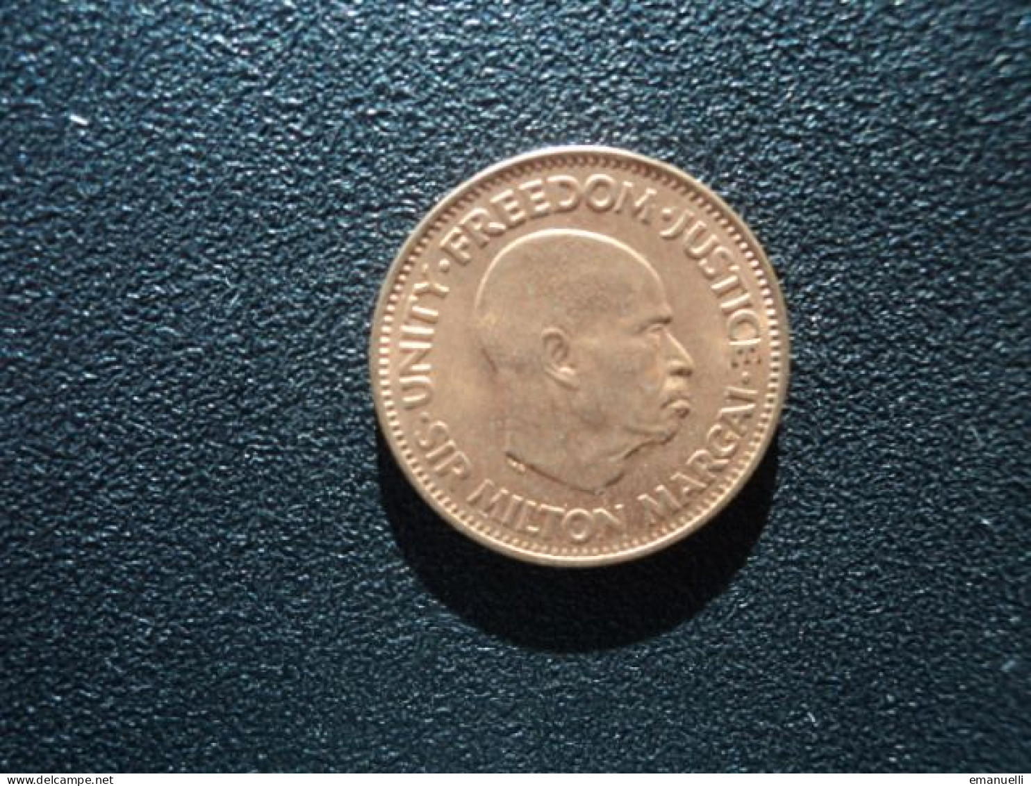 SIERRA LEONE : 1/2 CENT   1964   KM 16     SUP+ - Sierra Leone