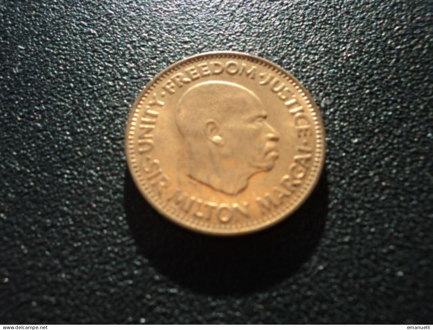 SIERRA LEONE : 1/2 CENT   1964   KM 16     SUP+ - Sierra Leona