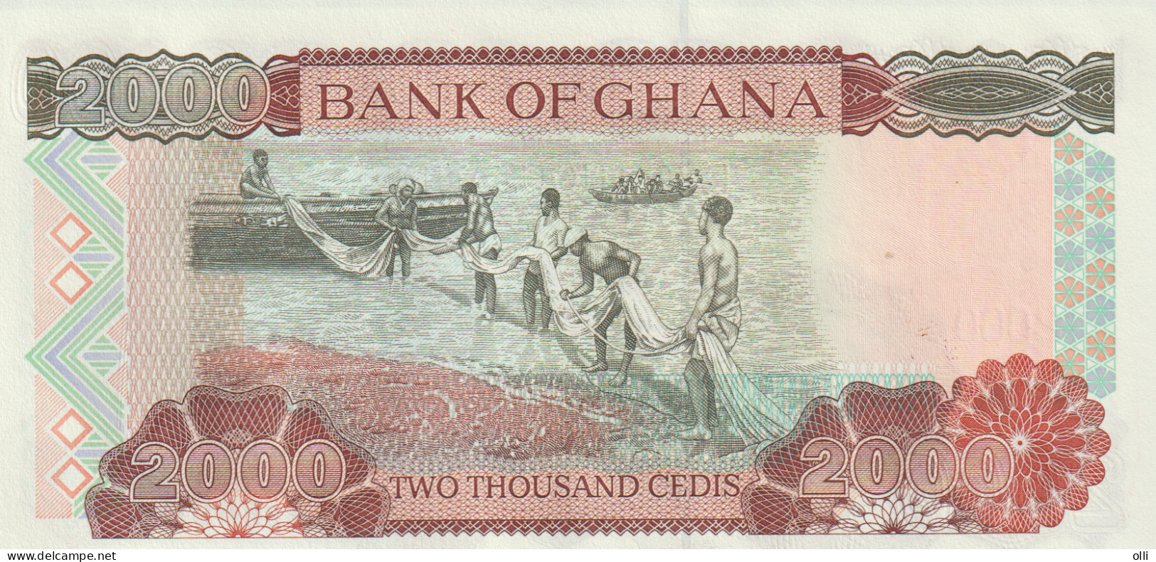 10Pcs. Ghana   2000 CEDIS 2003 UNC - Ghana