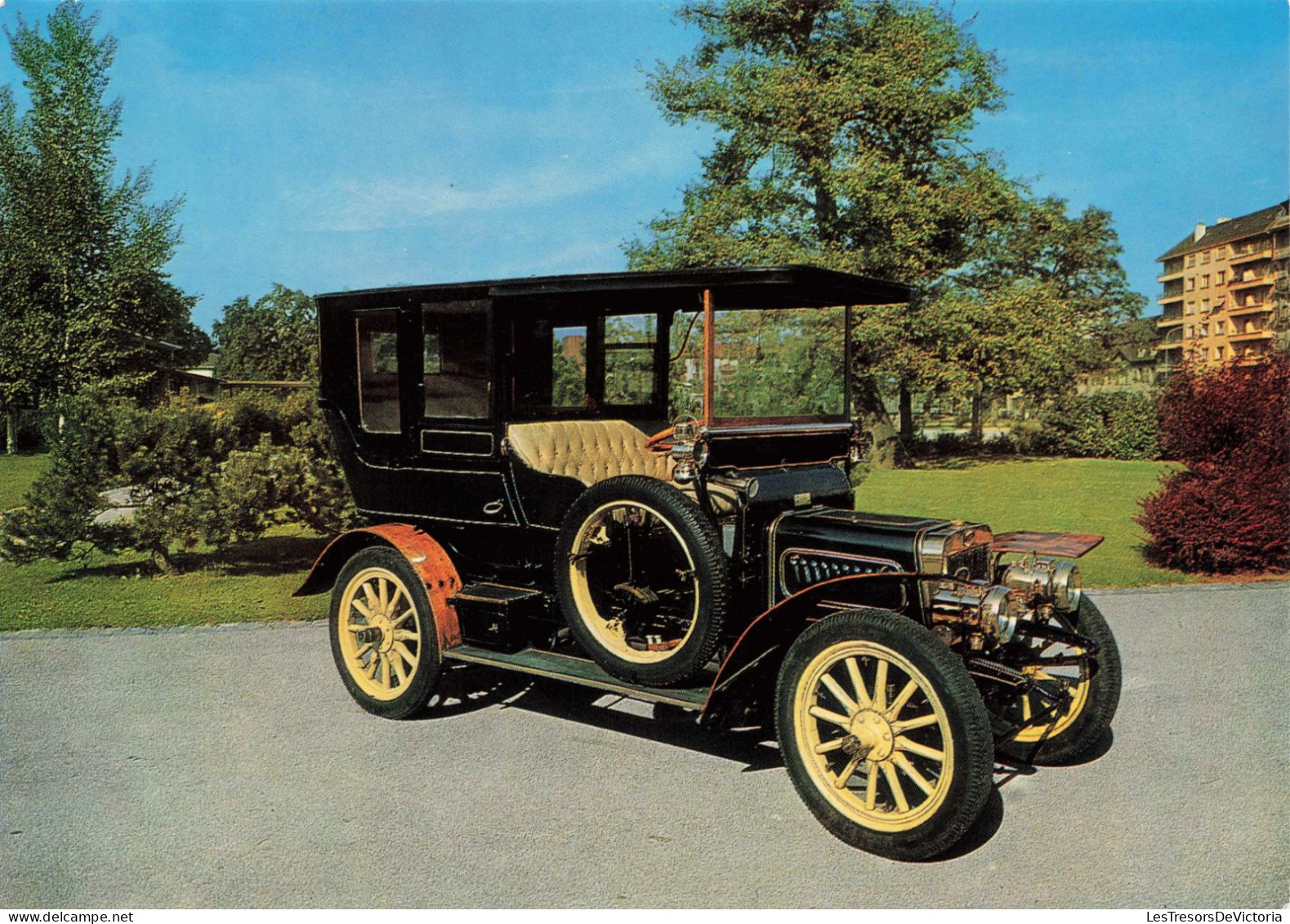 TRANSPORT - Collection Du Professeur Jean Tua - Albion 1903 Cylindrée 3100 Cc - Carte Postale Ancienne - Taxis & Huurvoertuigen