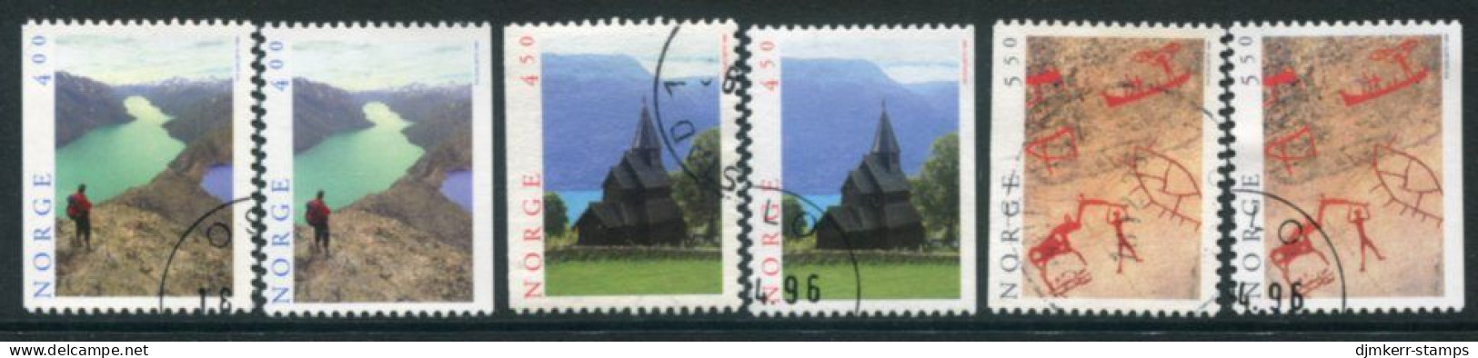 NORWAY 1996 Tourism Used.   Michel 1208-10 Dl-Dr - Used Stamps