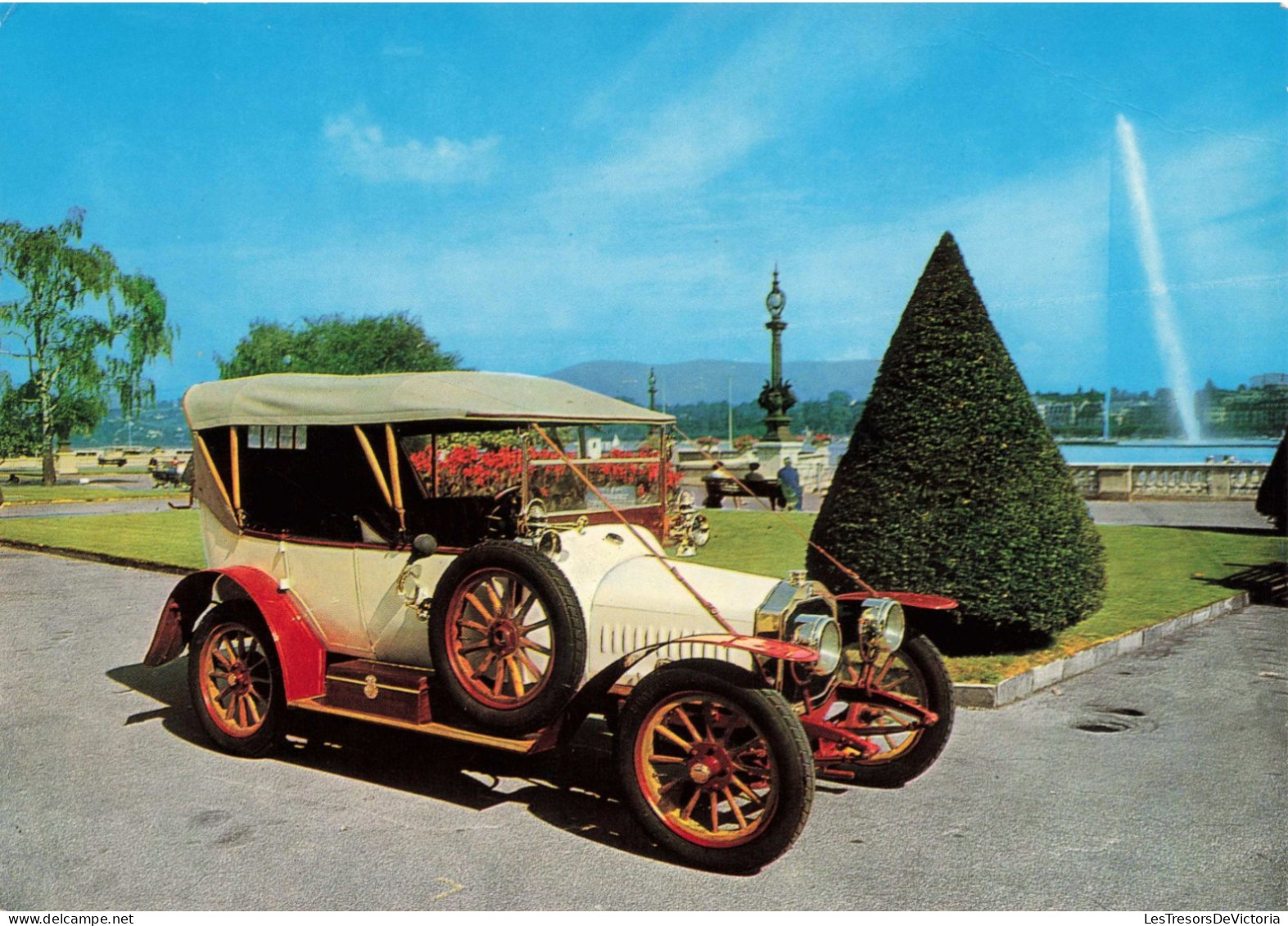 TRANSPORT - Collection Du Professeur Jean Tua - De Dion Bouton 1912 Type DI - Carte Postale Ancienne - Taxis & Fiacres