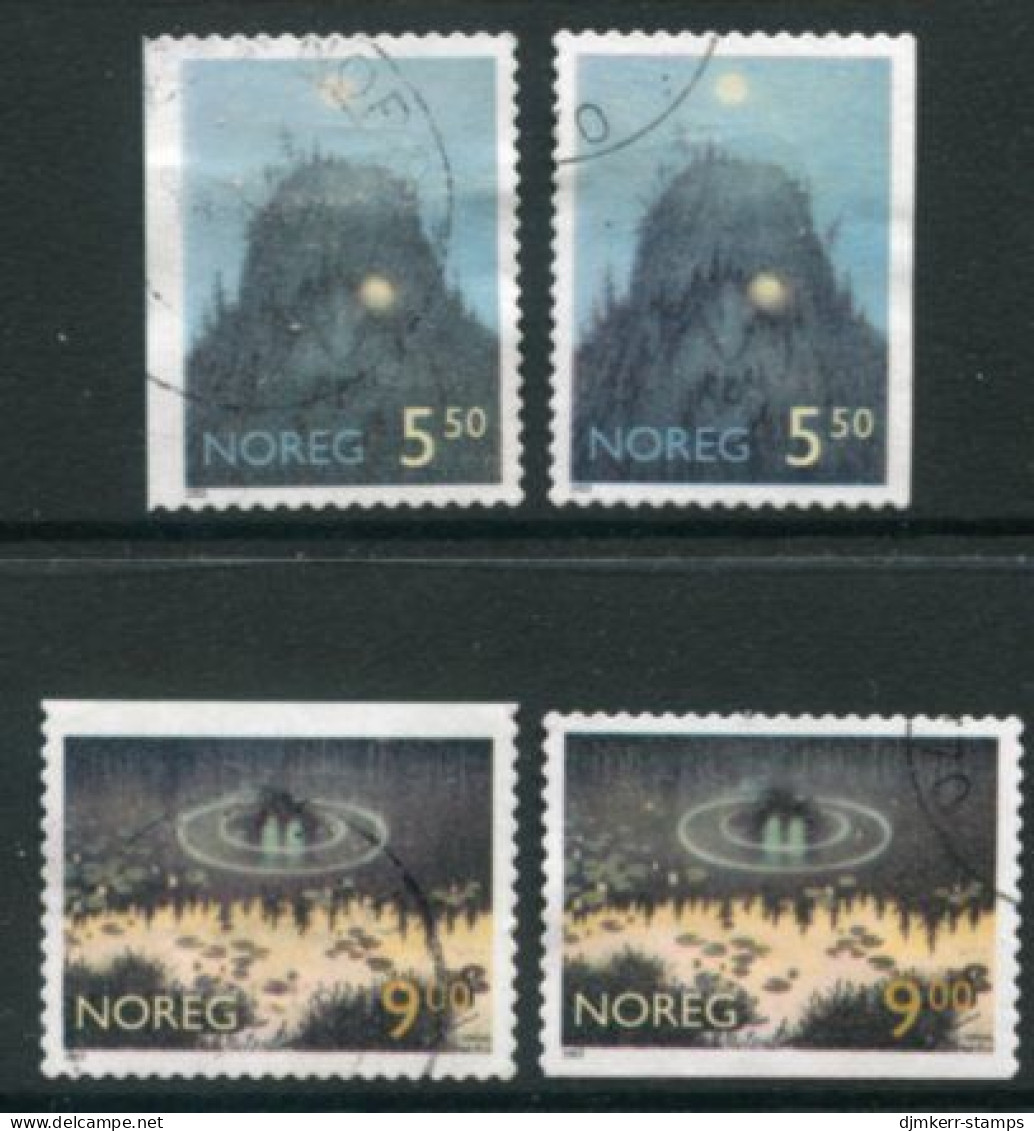 NORWAY 2003 Fairy Tales Characters Used.  Michel  1463-64 Dl-Dr - Usados