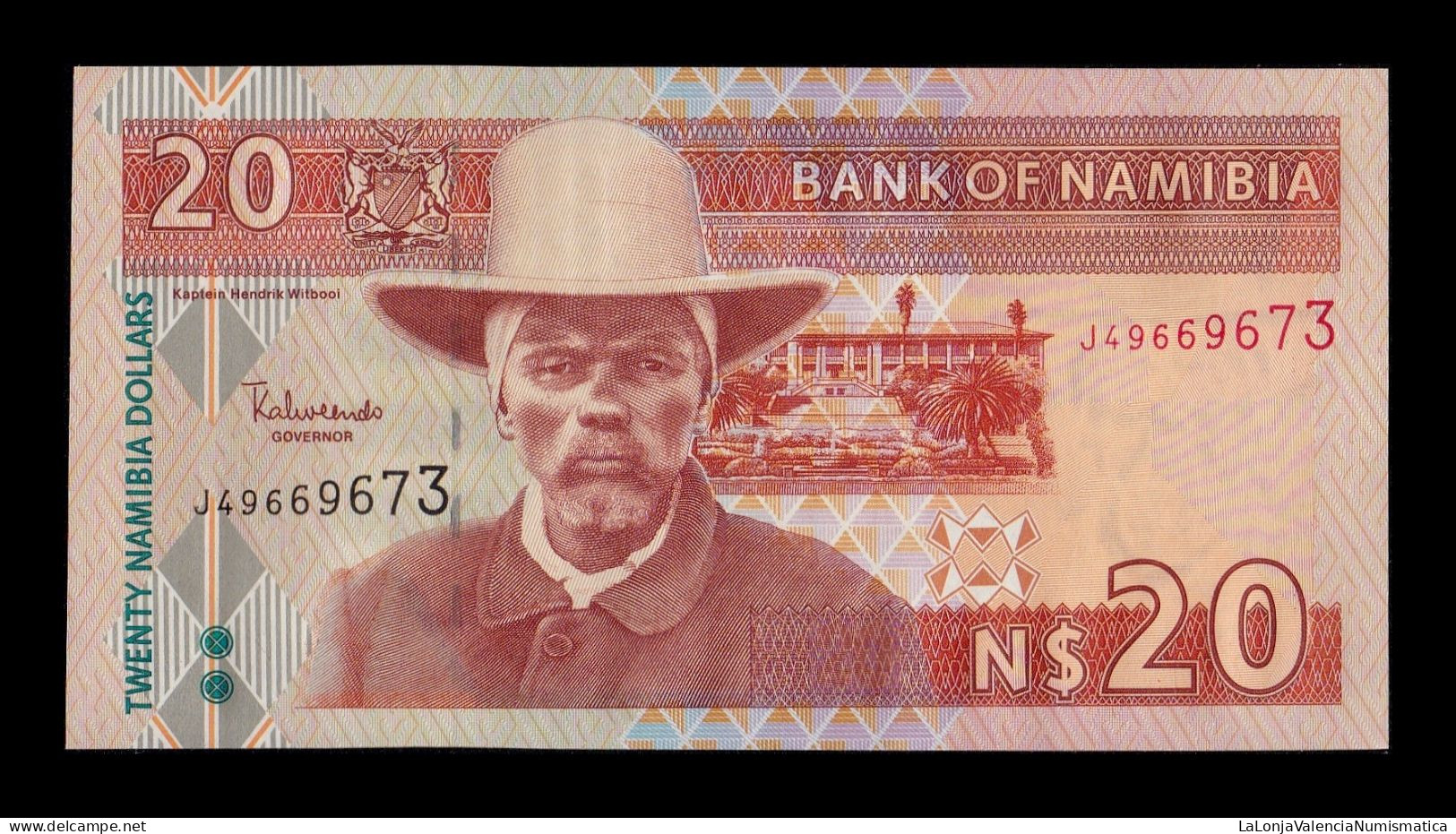 Namibia 20 Dollars 2002 Pick 6b Sc Unc - Namibia