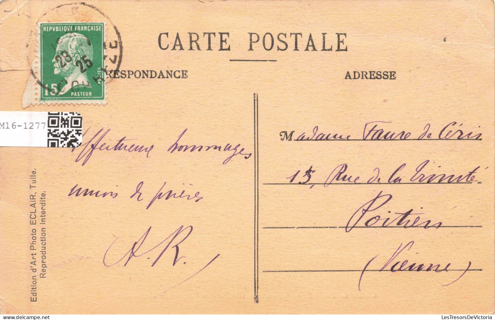 FRANCE - Tulle - Le Cloître De Tulle - Galerie Ouest - Vieilles Plaques De Cheminées - Carte Postale Ancienne - Tulle