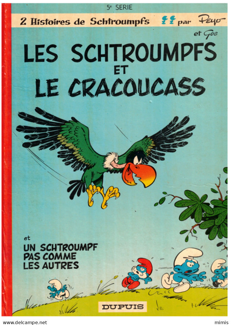 Les Schtroumpfs  Et  Le Cracoucass   ET   Un Schtroumpf Pas Comme Les Autres - Schtroumpfs, Les - Los Pitufos