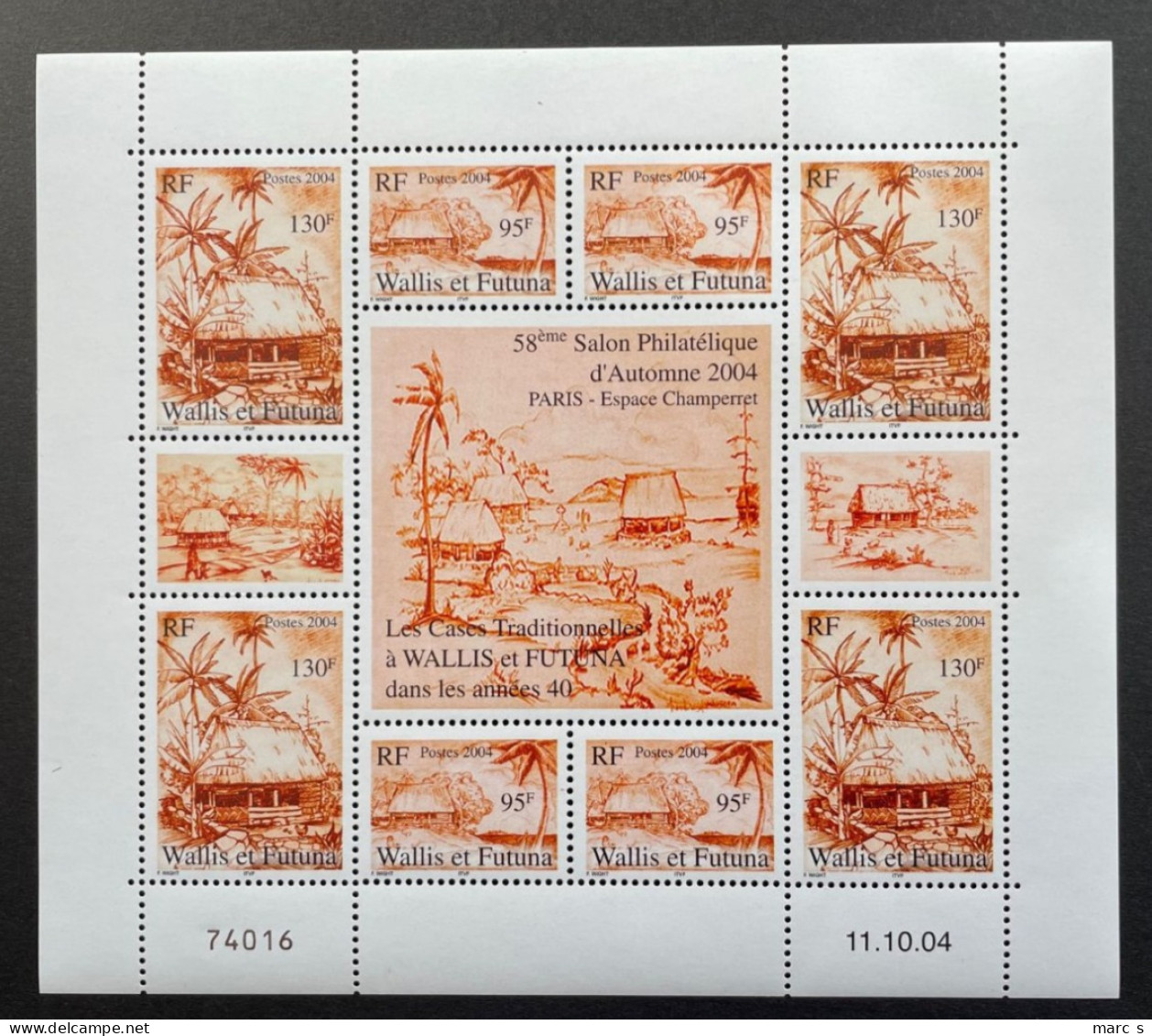 W&F 2004 - NEUF ** / MNH - LUXE - BLOC BF 18 - Salon Philatélique - Blocs-feuillets