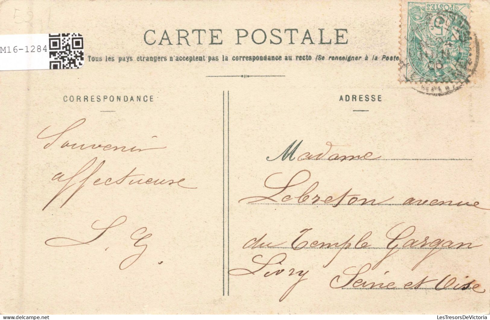 FRANCE - Poissons - Extérieur Du Portail - Carte Postale Ancienne - Poissons