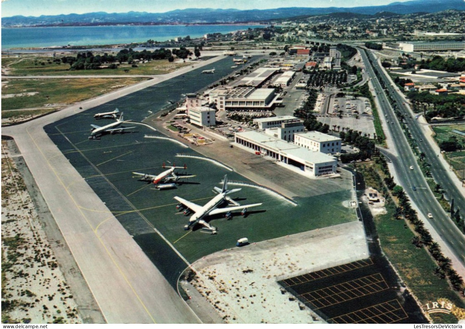 TRASNPORT -  Avions - Reflets De La Côte D'Azur - Aéroport De Nice Cote D'Azur - Carte Postale Ancienne - Aérodromes