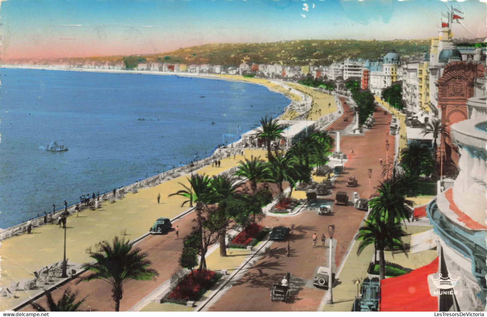 FRANCE - Nice - La Promenade Des Anglais - Colorisé - Carte Postale - Places, Squares