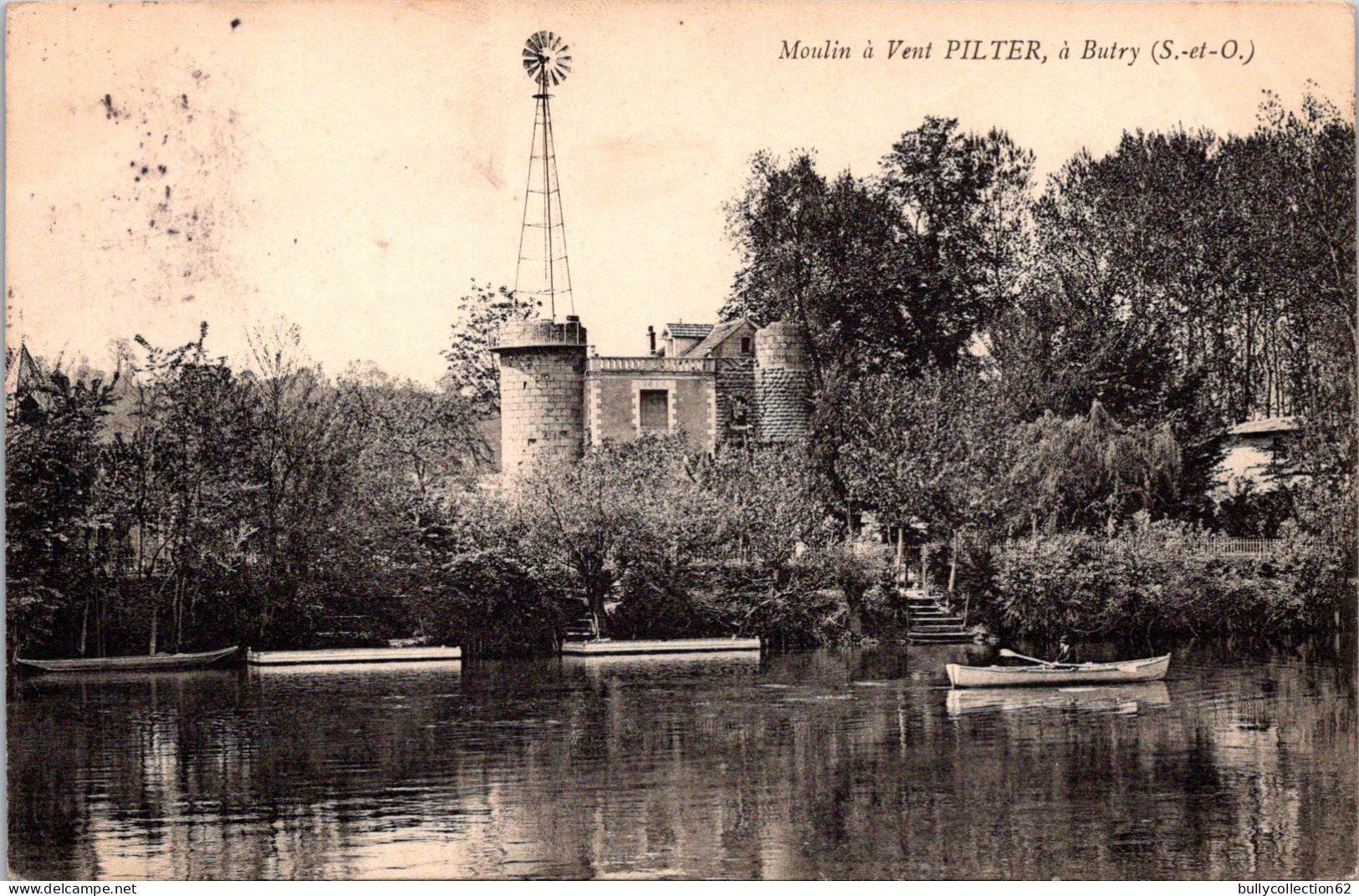 CPA  -   BUTRY   -   Moulin à Vent PILTER  (éolienne) - Butry