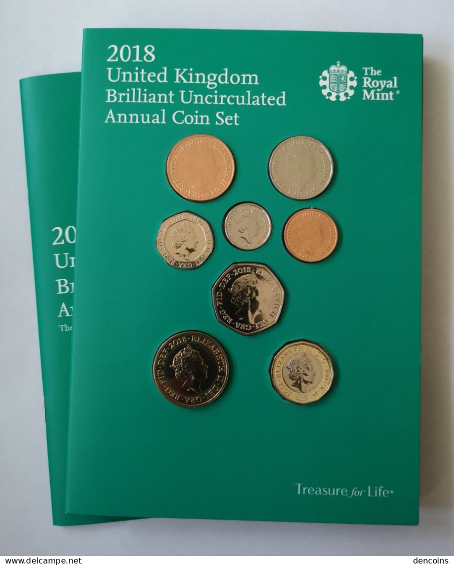 UNITED KINGDOM 2018 GREAT BRITAIN BU SET – ORIGINAL - GRAN BRETAÑA GB - Mint Sets & Proof Sets