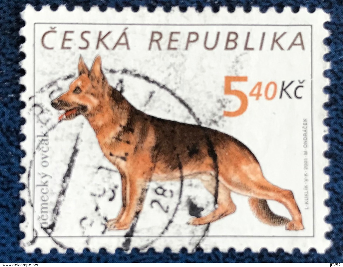 Ceska Republika - Tsjechië - C14/28 - 2001 - (°)used - Michel 295 - Honden - Oblitérés