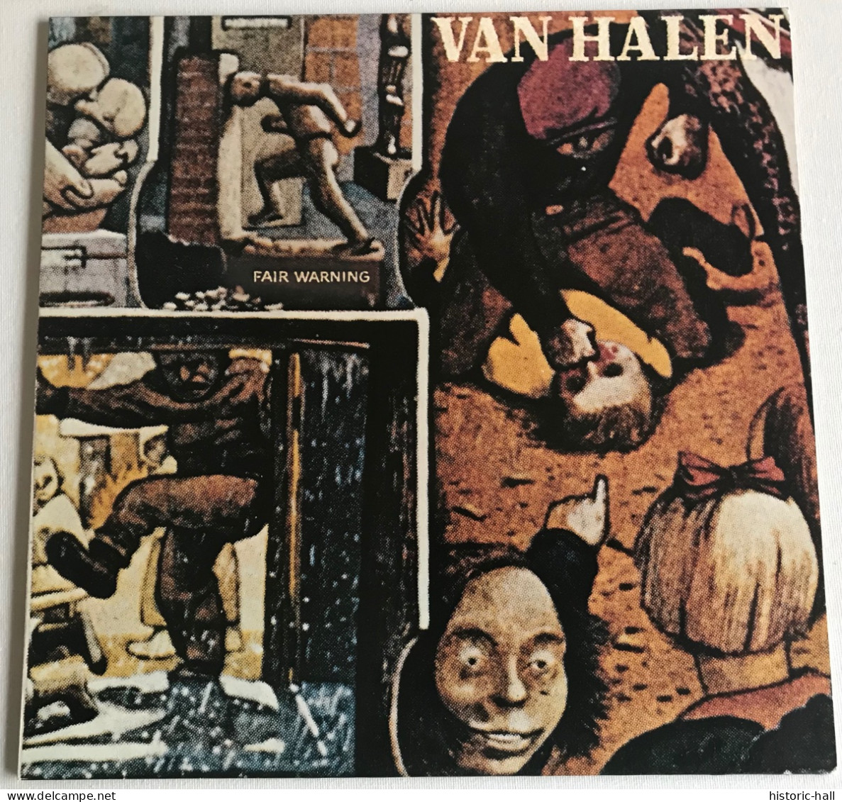 VAN HALEN - Fair Warning - LP - 1981 - German Press - Hard Rock & Metal