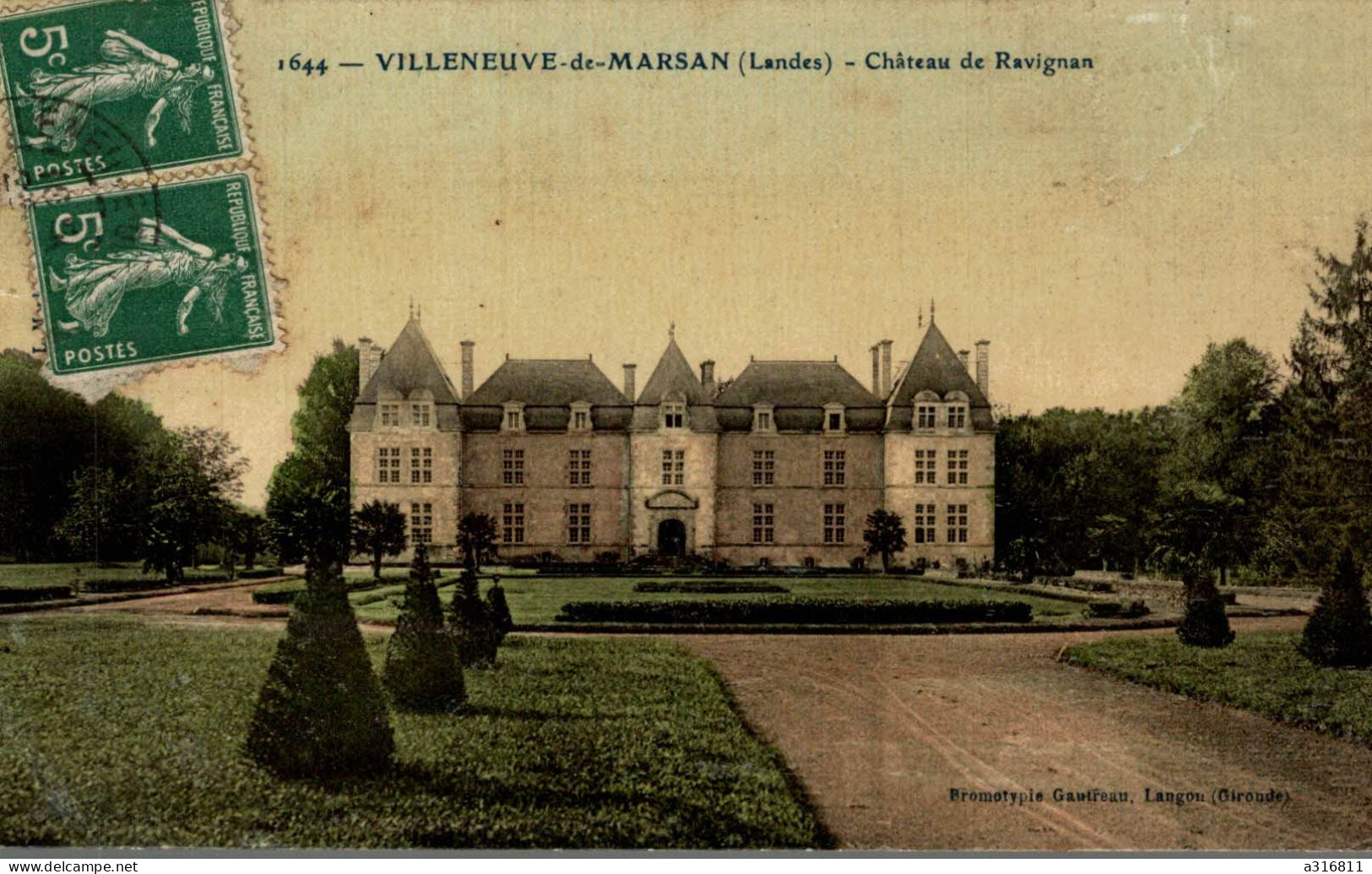 Villeneuve De Marsan Chateau De Ravignan - Villeneuve De Marsan