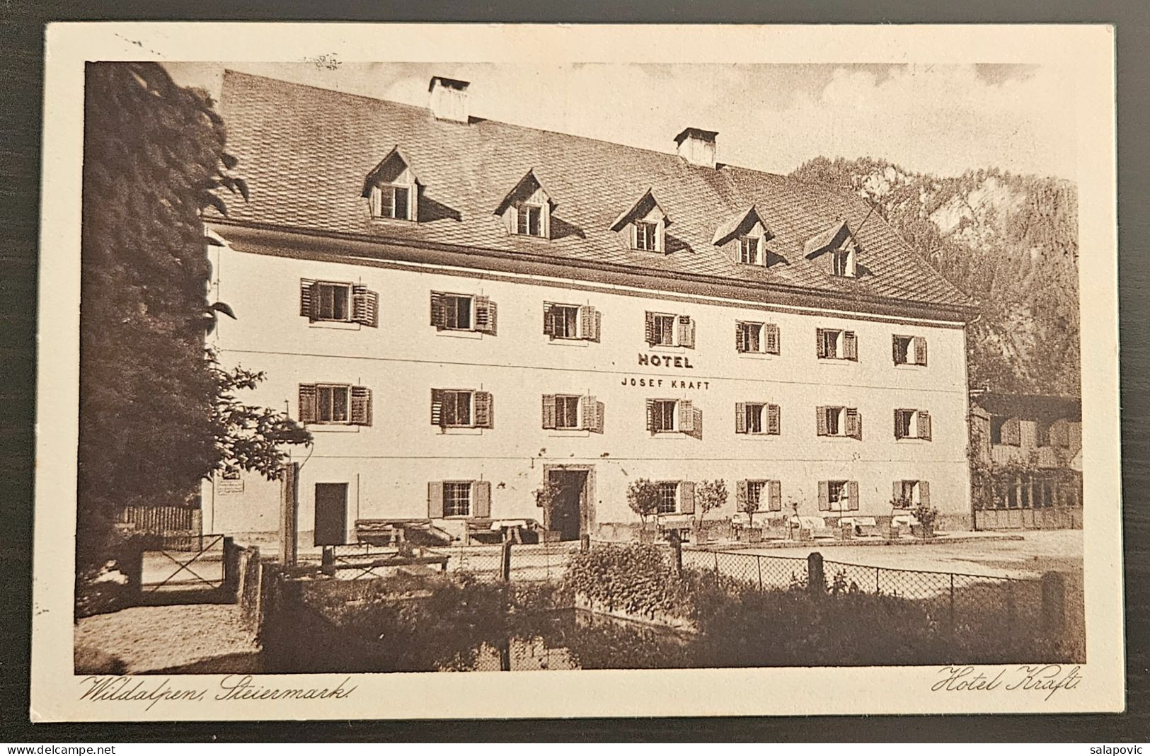 Austria, Wildalpen Hotel Kraft 1930  R2/236 - Wildalpen