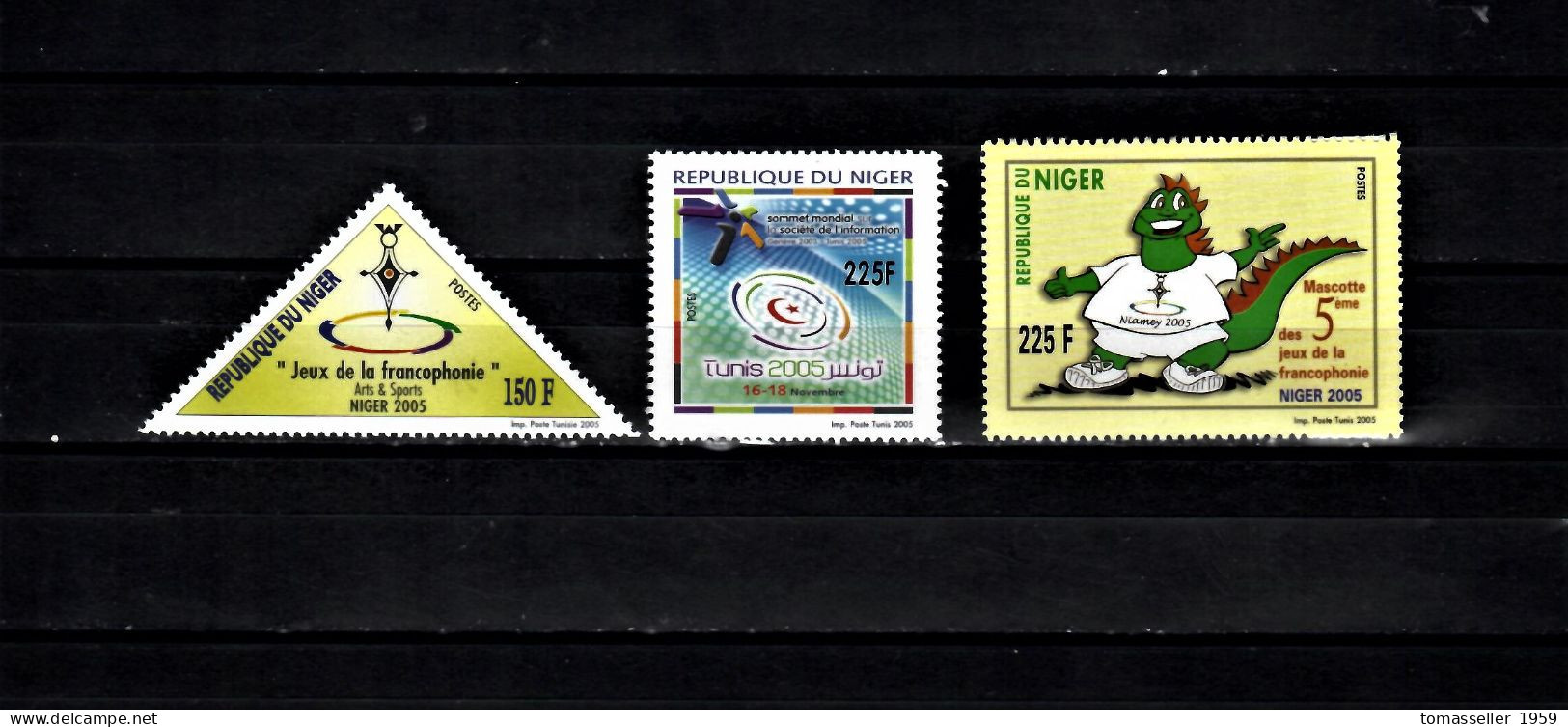 Niger-.2005  Year Set- 3 Issues( 3 St/) MNH** - Niger (1960-...)