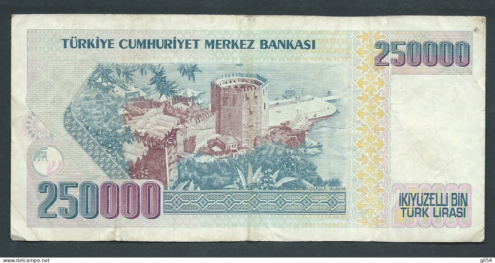 TURKEY TURQUIA 250000 LIRASI P 207 1970  - C 62273829 LAURA 12210 - Turkije