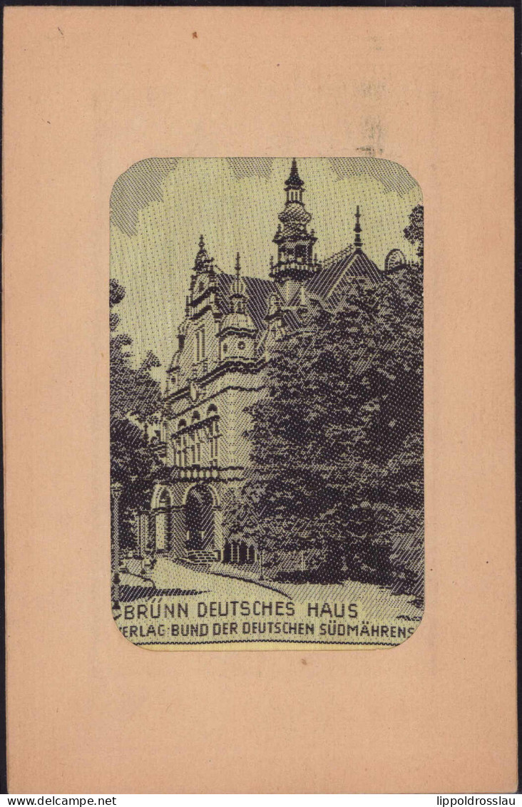 * Brünn Deutsches Haus Seidenkarte - Unclassified