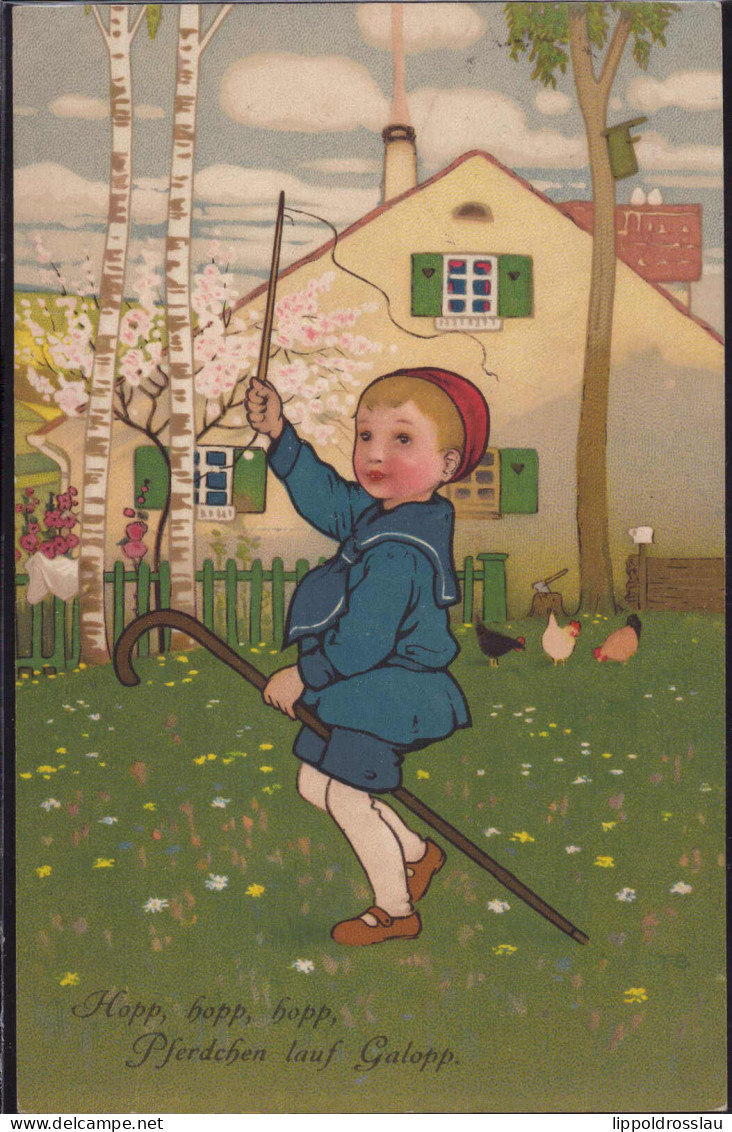 Gest. Pferdchen Lauf Galopp M&B 1944 Kinderlieder 1913 - Autres & Non Classés