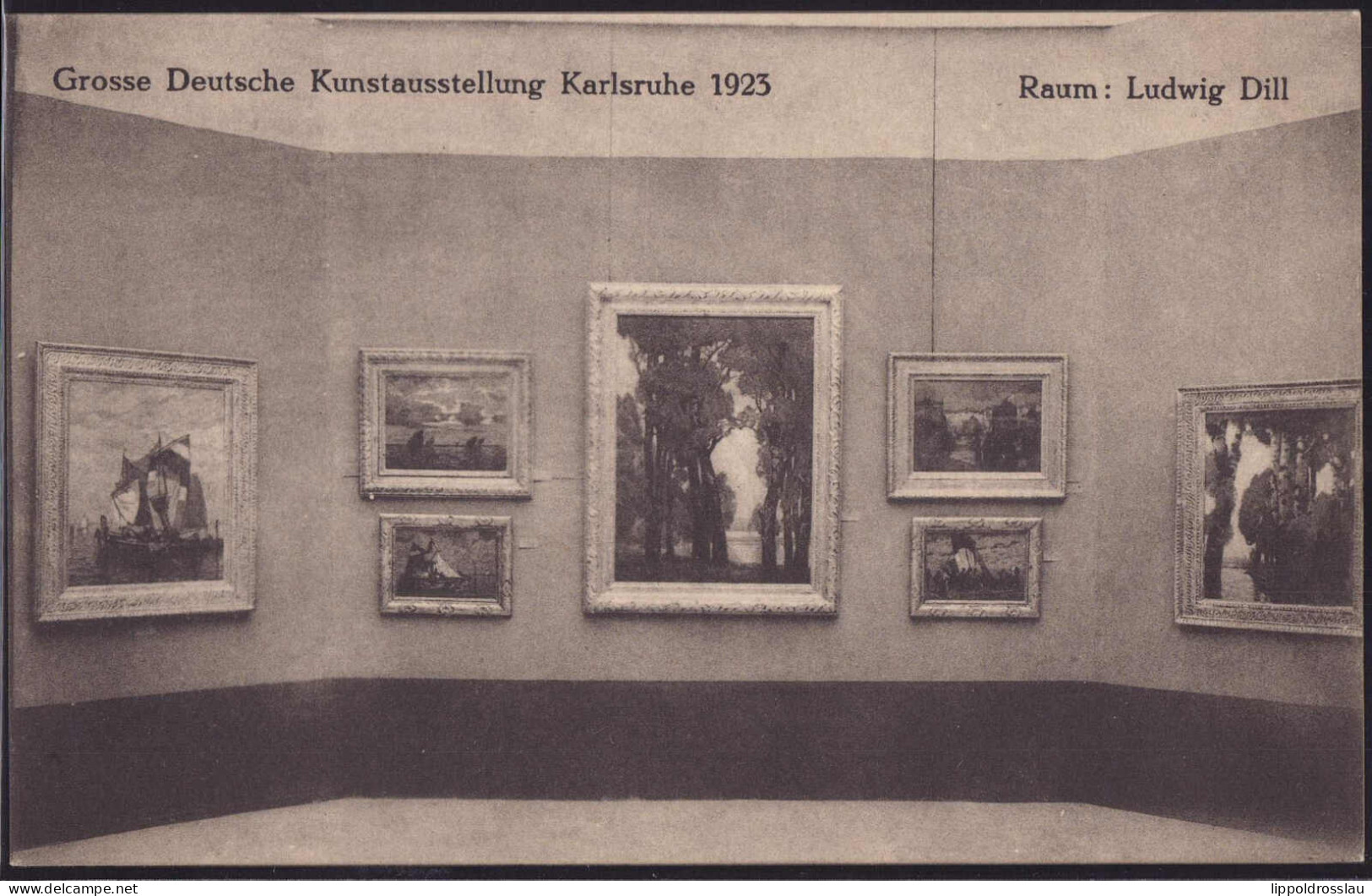 Karlsruhe Kunstausstellung 1923 - Sonstige & Ohne Zuordnung