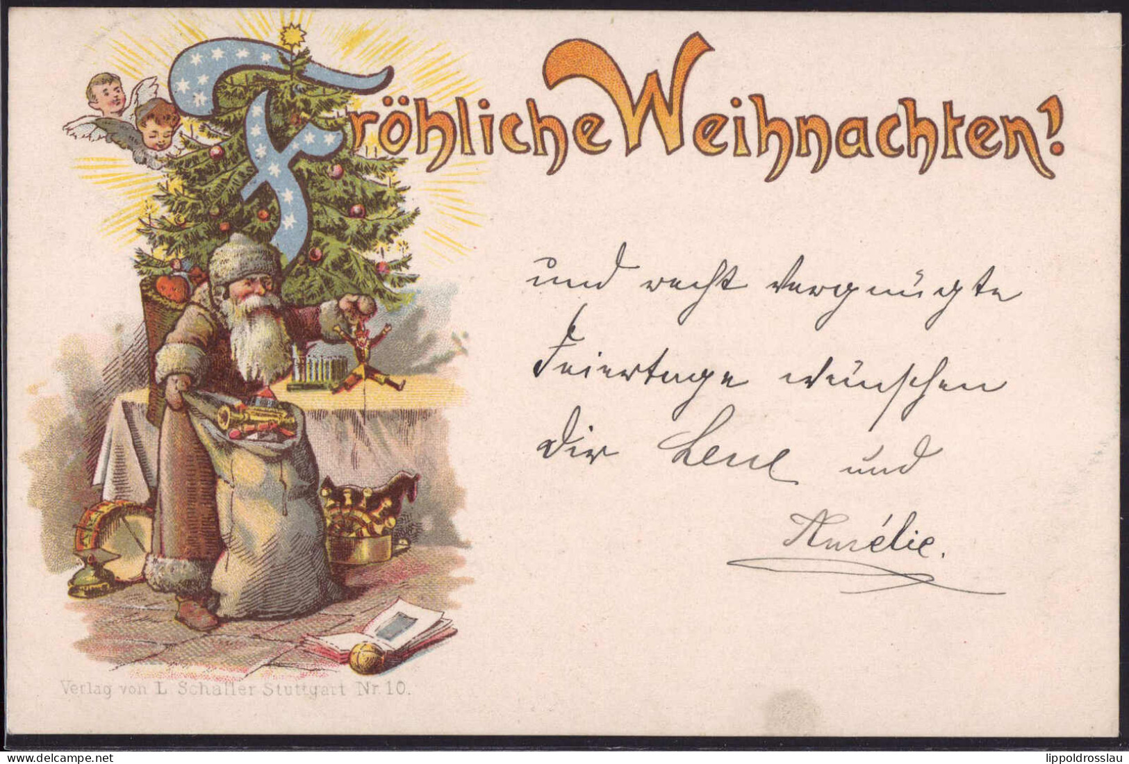 Gest. Weihnachten Weihnachtsmann 1897 - Other & Unclassified