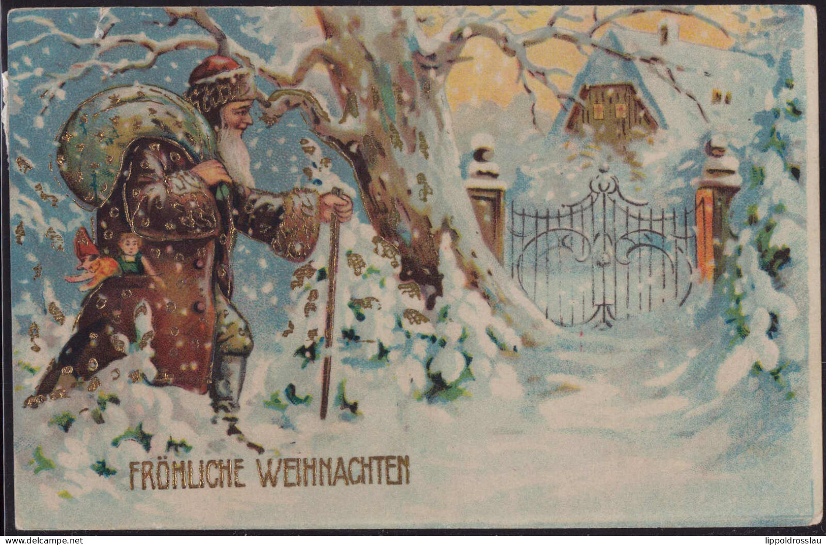 Weihnachten Weihnachtsmann 1930, 1x Min. Best. Ecke - Other & Unclassified