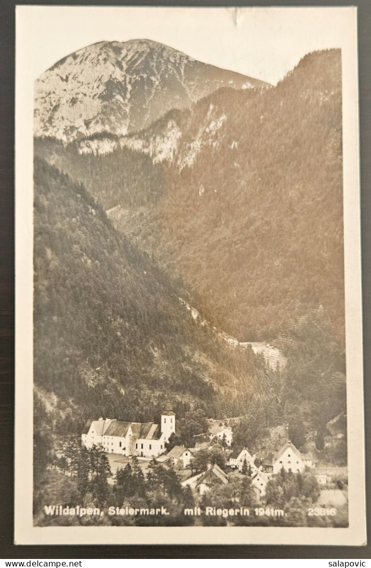 Austria, Wildalpen Steiermark Mit Riegerin  R2/238 - Wildalpen