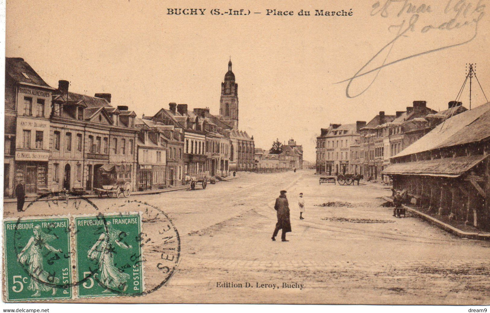 76 BUCHY - Place Du Marché - Buchy