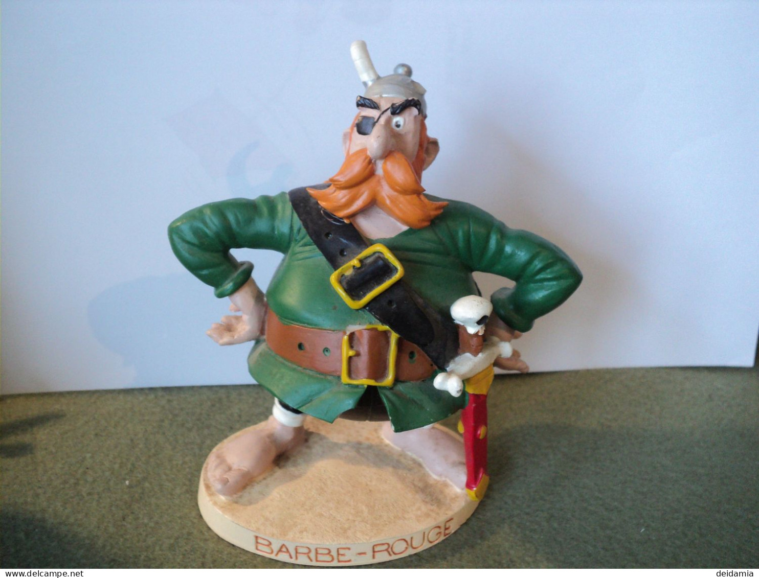 BARBE ROUGE. 2000. FIGURINE ASTERIX PLASTOY ALBERT RENE - Asterix & Obelix