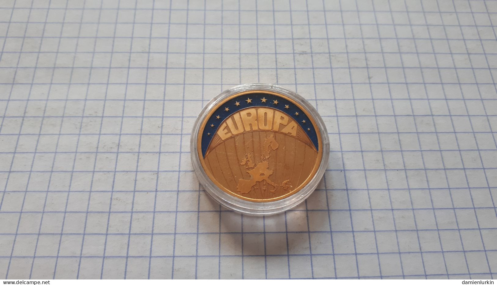 ECU EUROPA 1999 SOUS CAPSULE UNC - Firma's