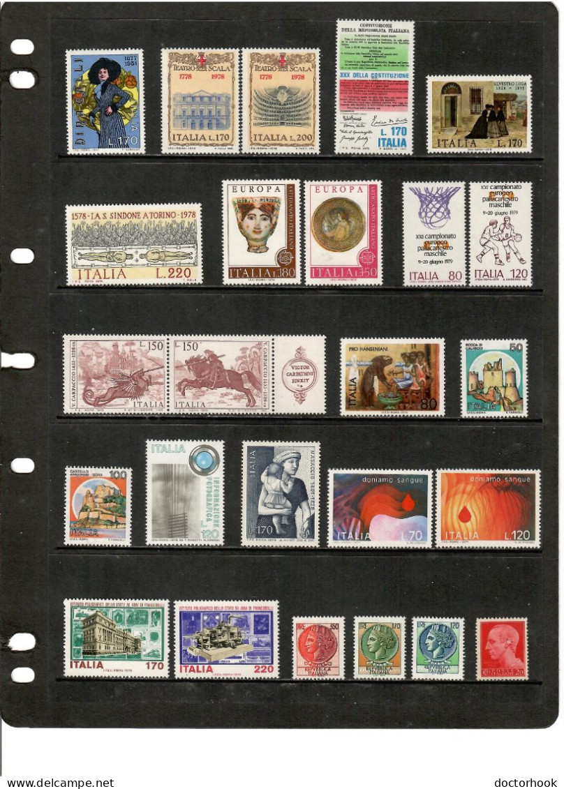 ITALY---Collection Of MINT NEVER HINGED DL-1253 - Collections (sans Albums)