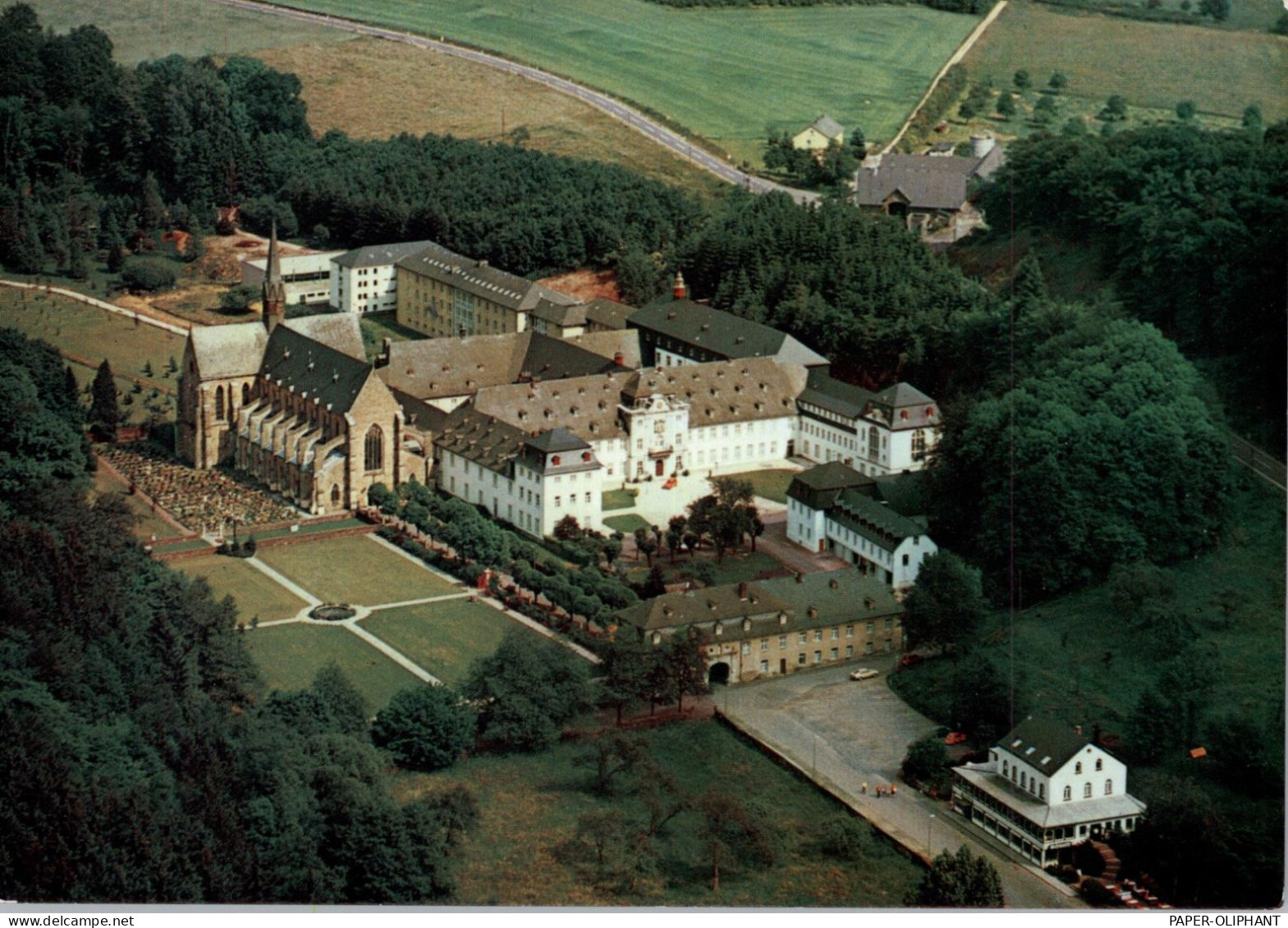 5238 HACHENBURG - MARIENSTATT, Luftaufnahme - Hachenburg