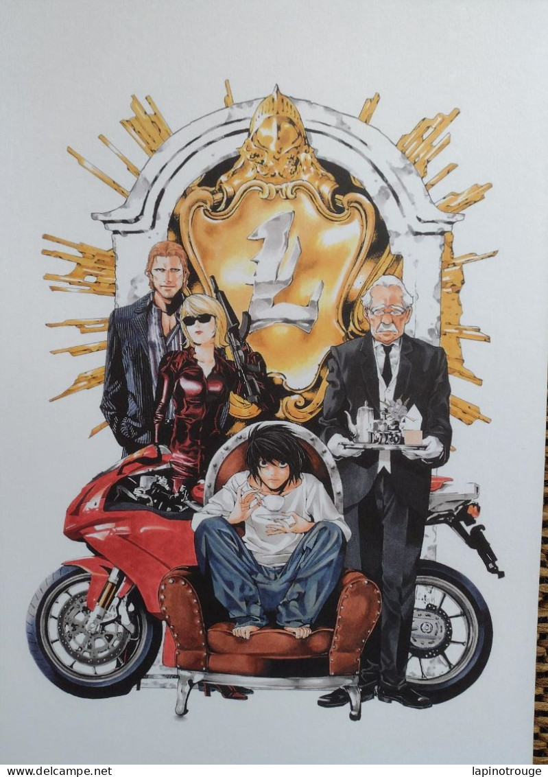 Ex-libris OBATA Takeshi Death Note Kana 2023 - Illustrators M - O