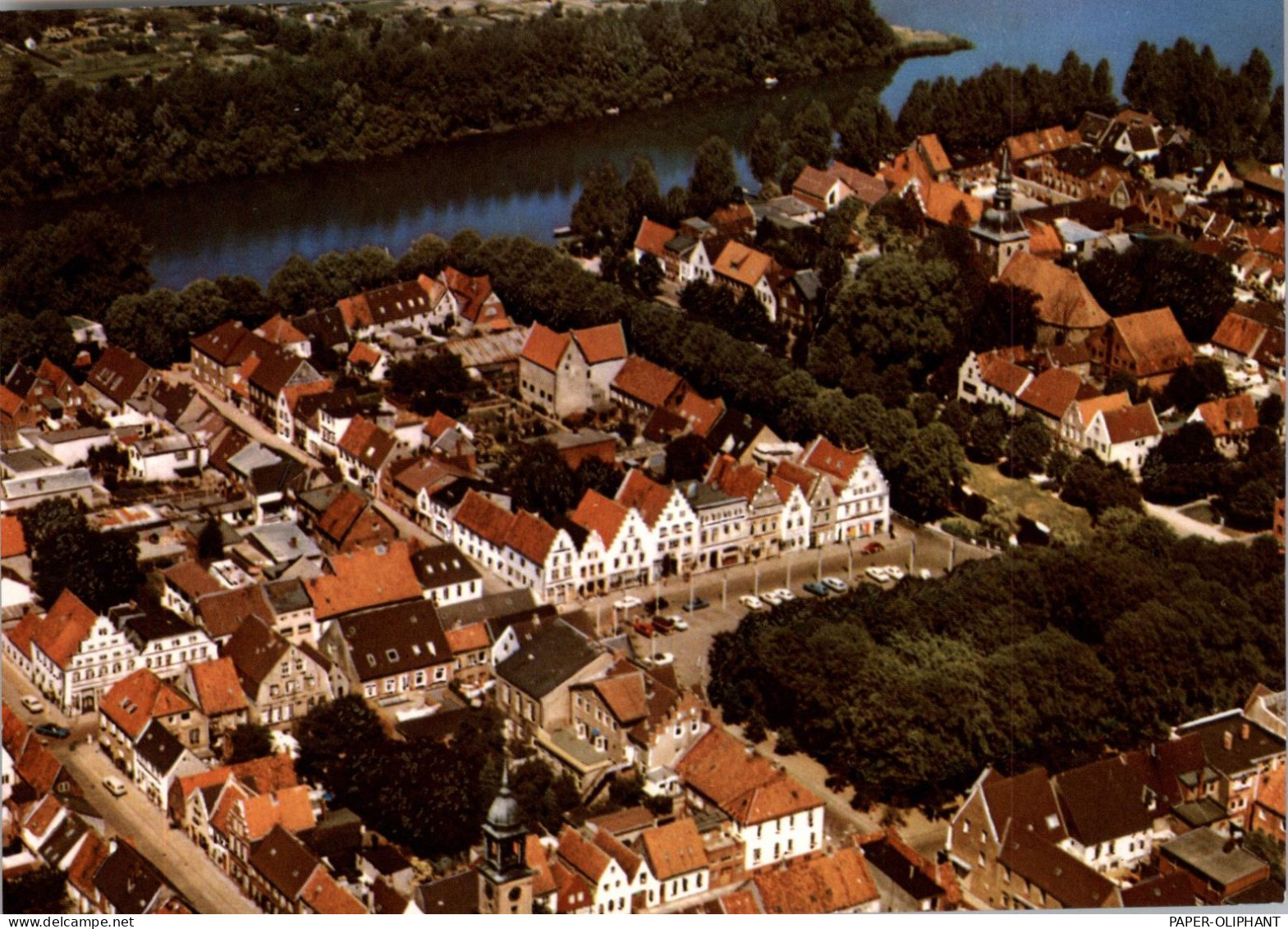 2254 FRIEDRICHSTADT, Luftaufnahme - Nordfriesland