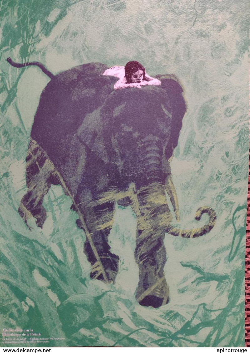 Ex-libris Le Livre De La Jungle Ruyard KIPLING La Pleiade 2023 - Illustratori G - I