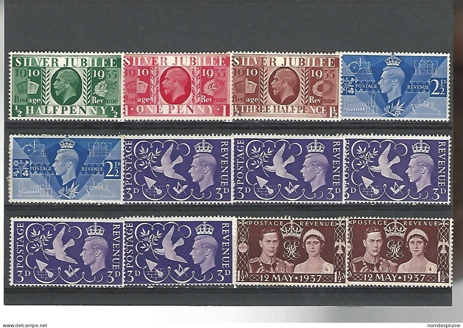 53779 ) Great Britain  King Collection  - Collections