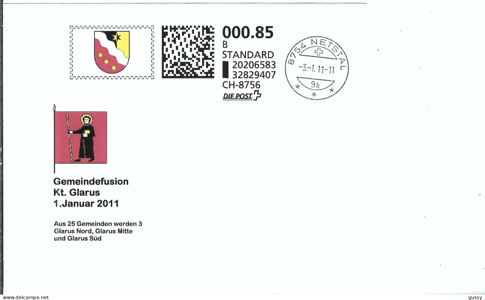 SUISSE Ca.2005:  LSC Ill. "Affr. Mécanique" De Netstal (GL) - Postage Meters