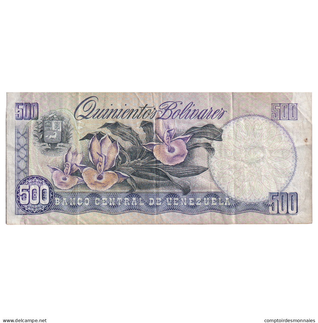 Billet, Venezuela, 500 Bolivares, 1989, 1989-03-16, KM:67c, TB+ - Venezuela