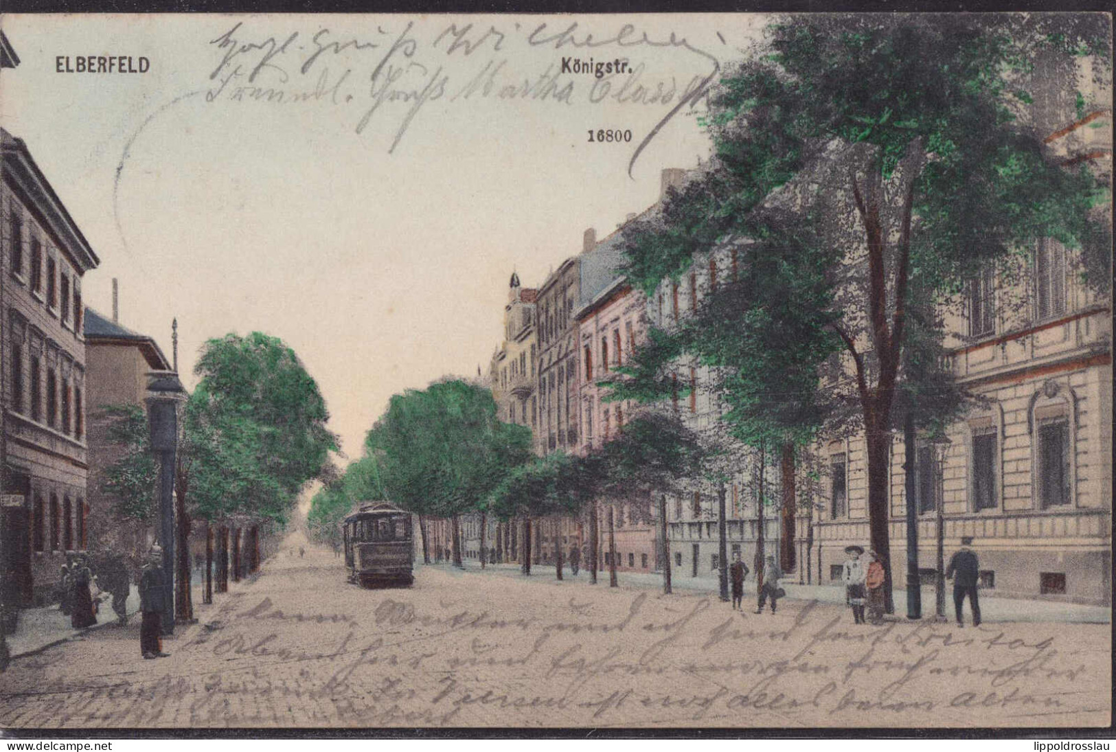Gest. W-5600 Elberfeld Königstraße 1907 - Wuppertal
