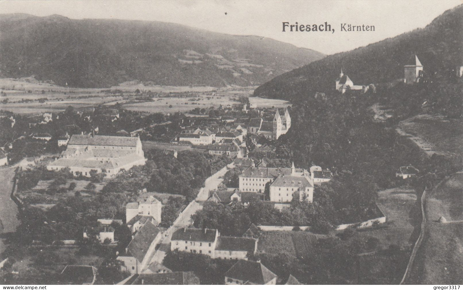 D6598)  FRIESACH In Kärnten - Ansicht über Die Stadt - Häuser Details U Starße ALT 1921 Knollmüller Nr. 9840 - Friesach