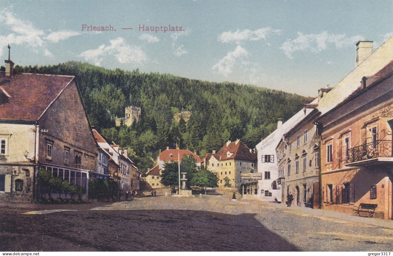 D6599)  FRIESACH In Kärnten - HAUPTPLATZ - Sehr Schöne Alte AK ! 1917 - Friesach